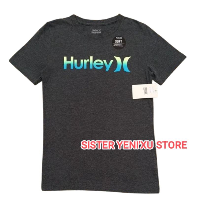 Kaos Anak Hurley One & Only Boy T-Shirt GREY (Size M,L,XL) ORIGINAL STORE 100%