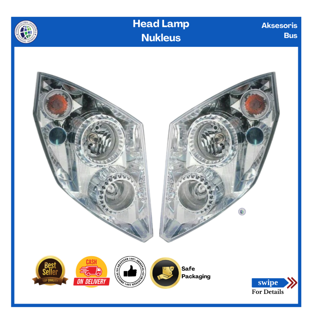 Lampu Depan Nuecleus Bus/Head Lamp Bus