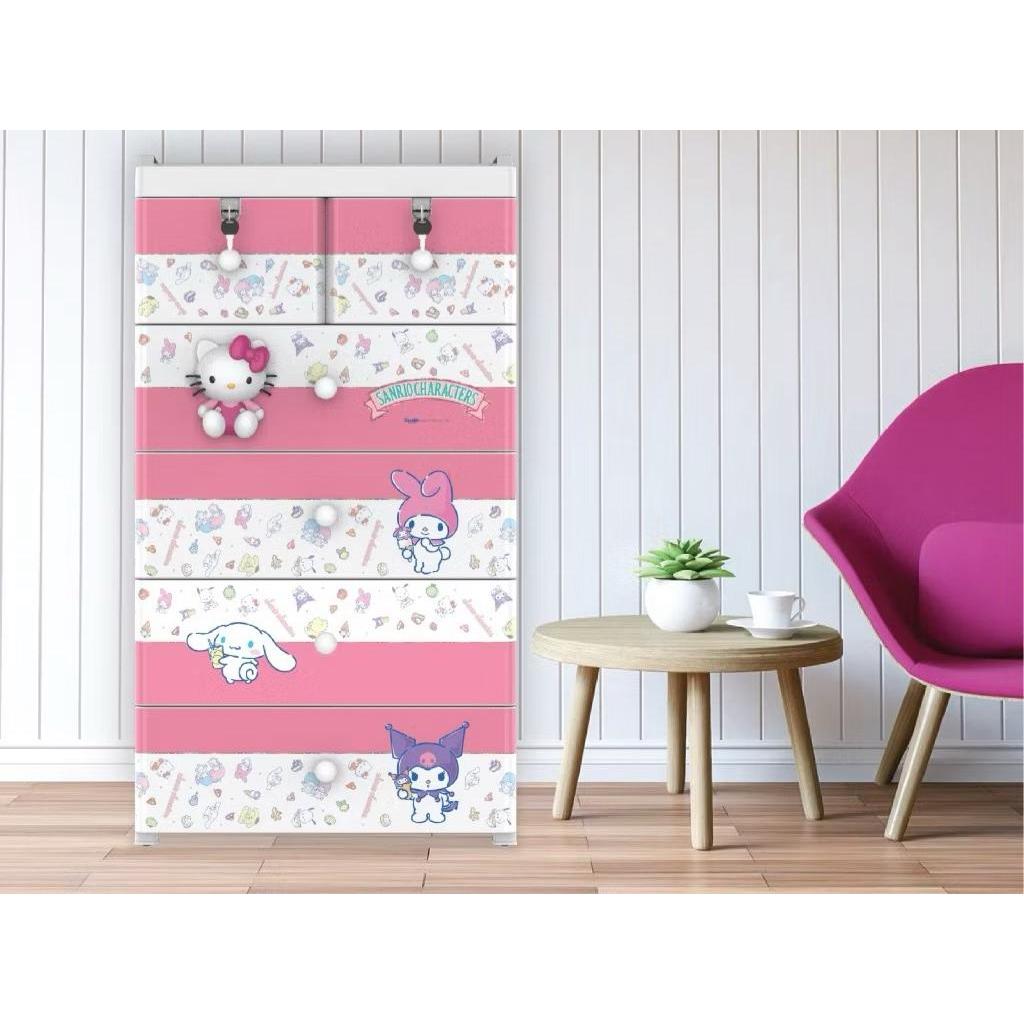 lemari plastik anak rak sepatu Pakaian Susun Plastik Persegi Rak Baju Tingkat Jumbo Serbaguna