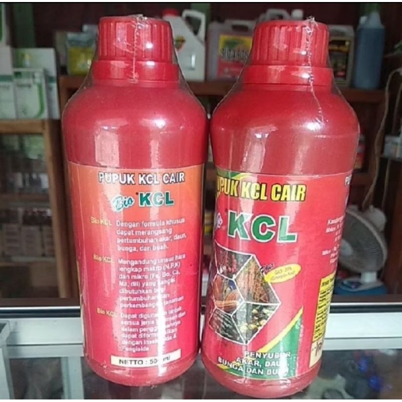 pupuk pertanian kcl cair perekat bio kcl 500ml