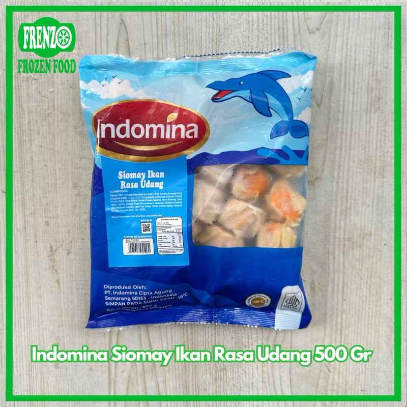 

Indomina Siomay Ikan Rasa Udang 500 Gr