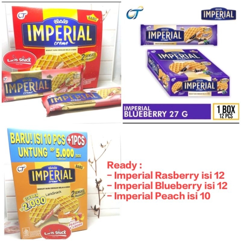 

Imperial Creme Biscuit/Biskuit Susu Selai & Krim All Varian Box