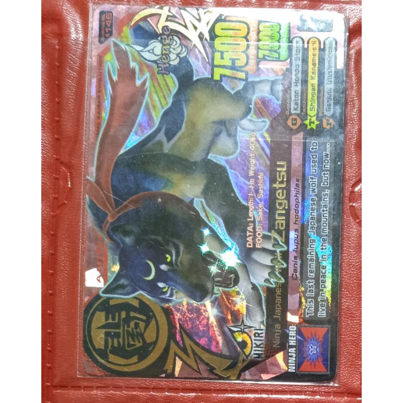 Kartu Miring Zangetsu Ori