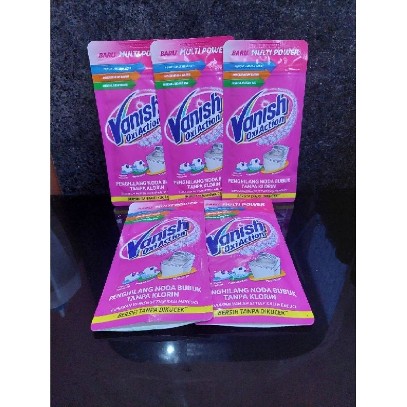Bubuk Vanish Oxi action