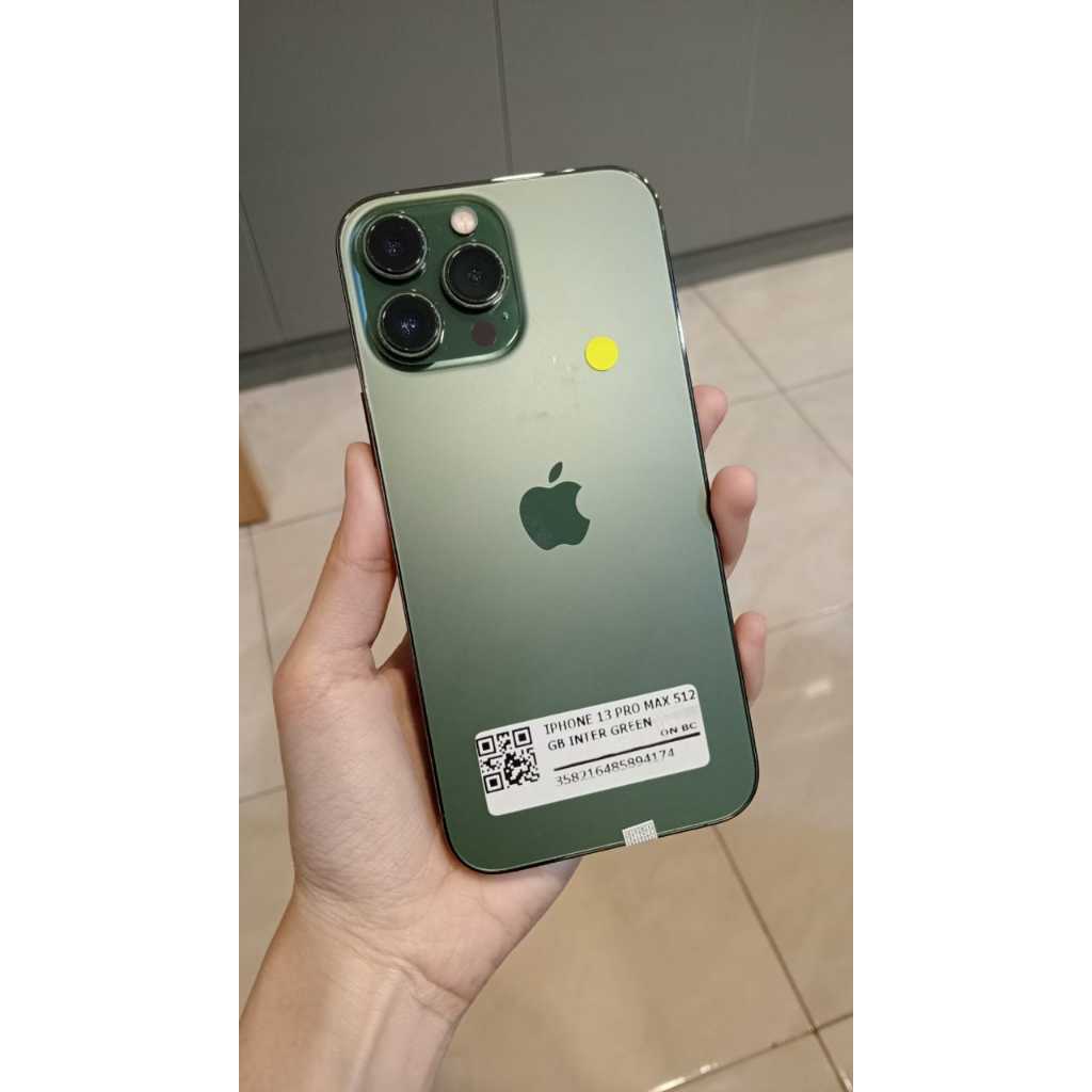IPHONE 13 PRO MAX 512 SECOND BEACUKAI FULLSET