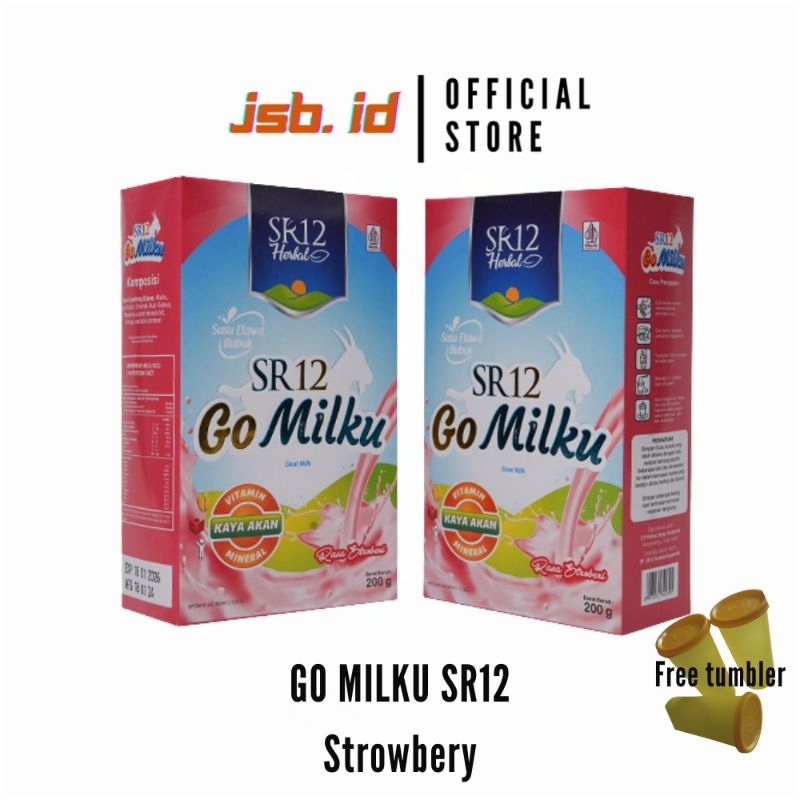 

SR12 HERBAL GOMILKU STROBERI / SUSU KAMBING ETAWA / 200 GRAM & 600 GRAM