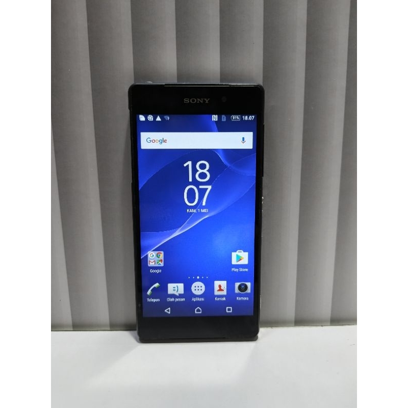 SONY XPERIA Z2 (D6503) HANDPHONE SECOND ANDROID NORMAL MURAH SIAP PAKAI
