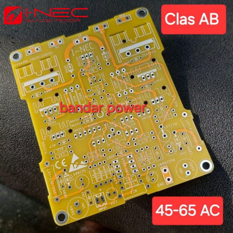 PCB I-NEC CLASS AB BASIC TD BANDAR POWER