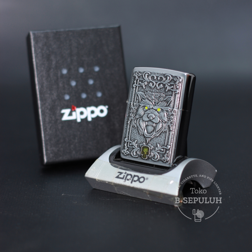 Zippo Wolf Emblem 48690