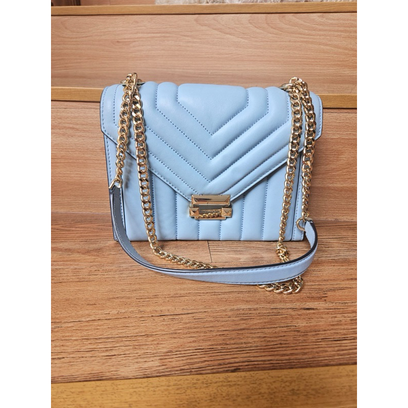 Preloved Tas Michael Kors Whitney Leather branded original asli