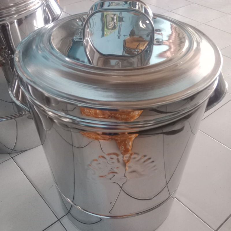 Dandang nasi,kukusan 12liter stenlis tebal