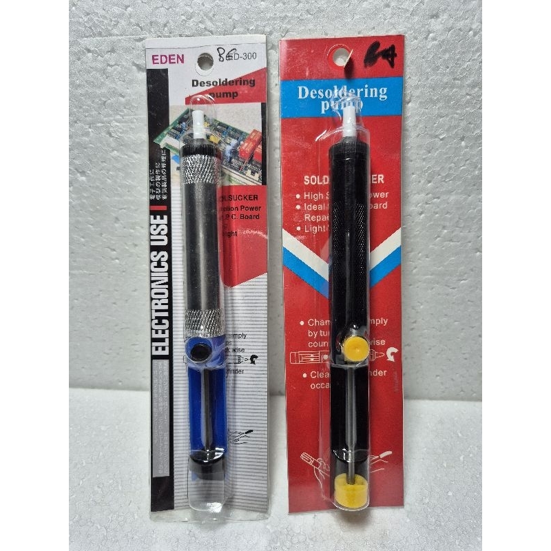 EDEN ED 300  PENYEDOT TIMAH BEKAS SOLDER  ATRAKTOR ALUMINIUM  ATRAKTOR BESI HITAM DESOLDERING PUMP