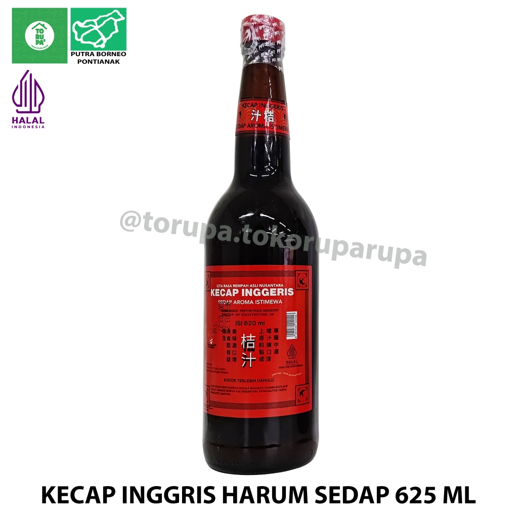 

Kecap Inggris Halal 625 ml Harum Sedap / Kecap Inggris Asia Harum Sedap / Bahan Saus BBQ