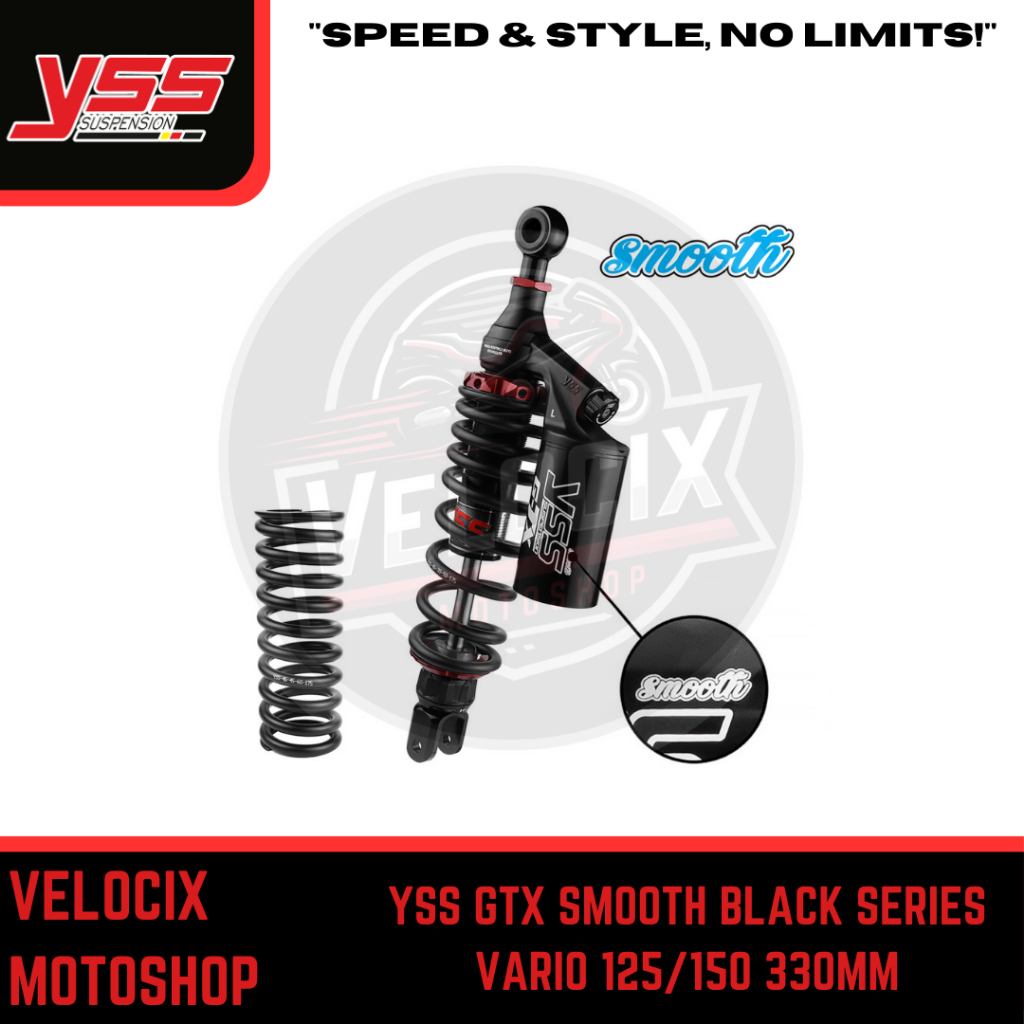 SHOCKBREAKER/SHOCK YSS G-SPORT/G-PLUS/GTX/EURO/K1 VARIO 125/150 BEAT FI/DELUXE 330MM