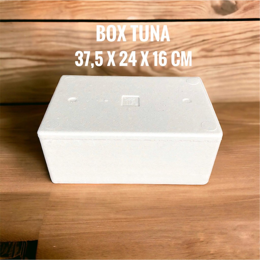 Styrofoam Box Tuna 37,5 x 24 x 16cm Box Packing Box Ikan - Box Daging - Box Makanan