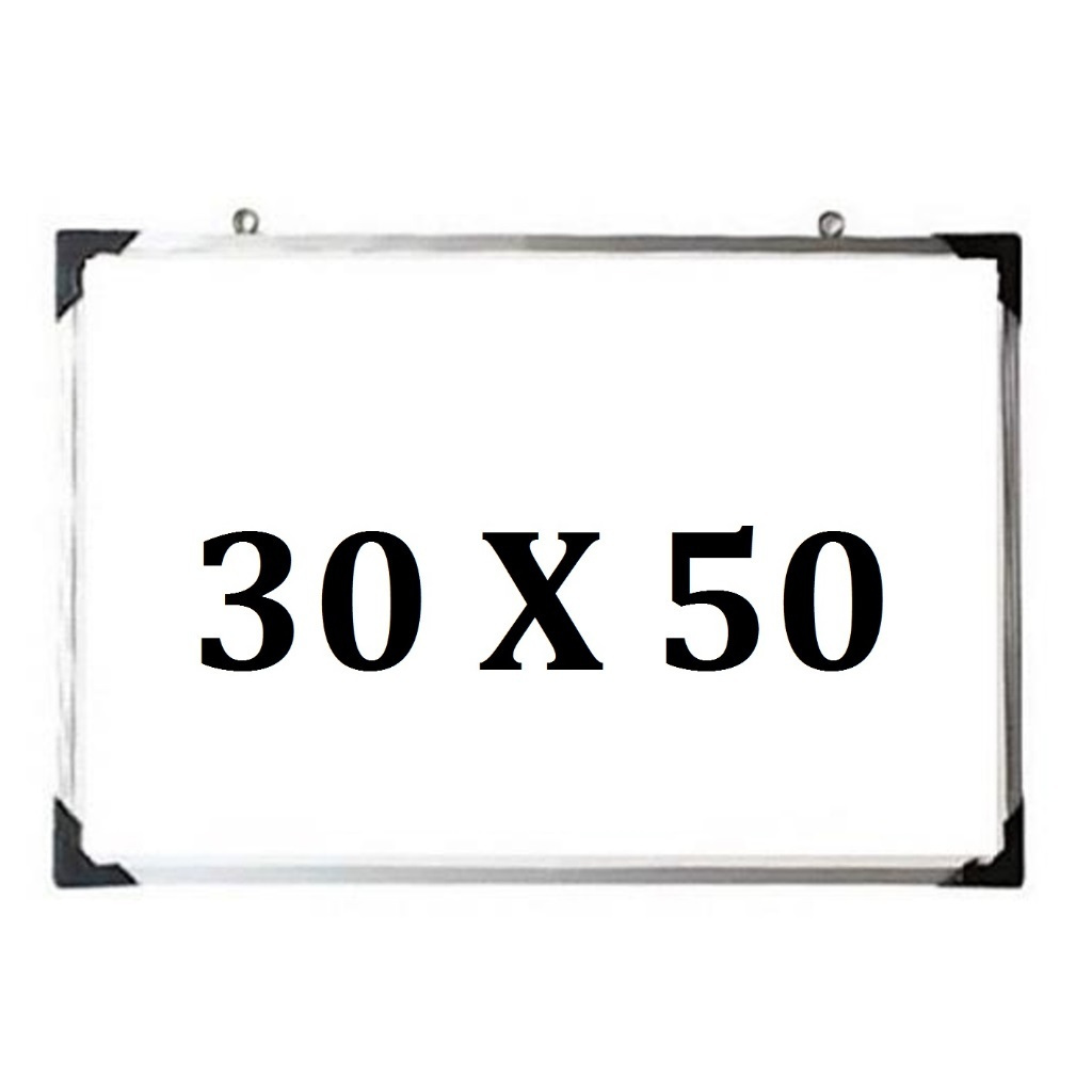 

Papan Tulis spidol dan kapur / Whiteboard / Blackboard ukuran 30x50 BACA DESKRIPSI!!
