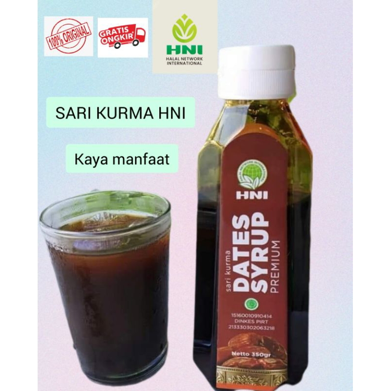Sari Kurma HNI HPAI ASLI 100%  SARIKURMA tanpa campuran