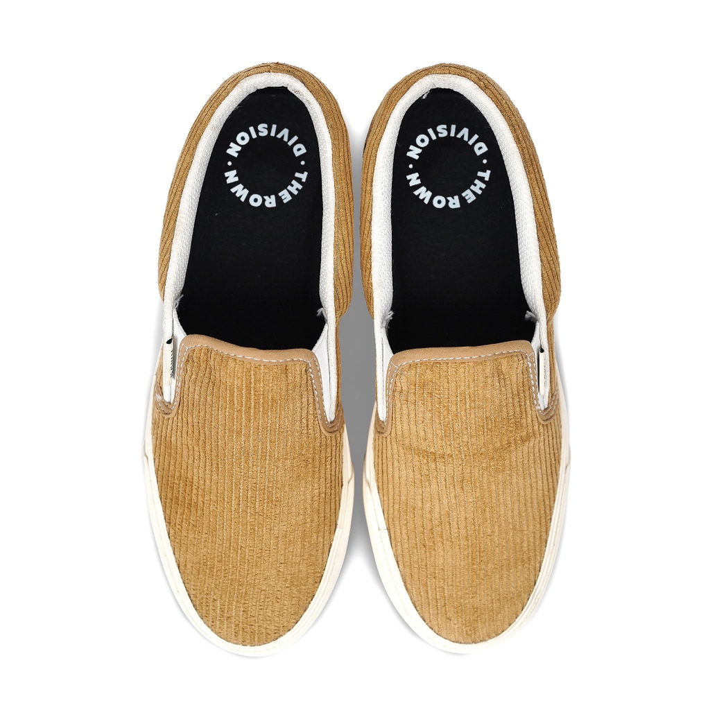 Rown Division Official Slip On Shoes - Rowndvsn Sepatu Ellden Khaki