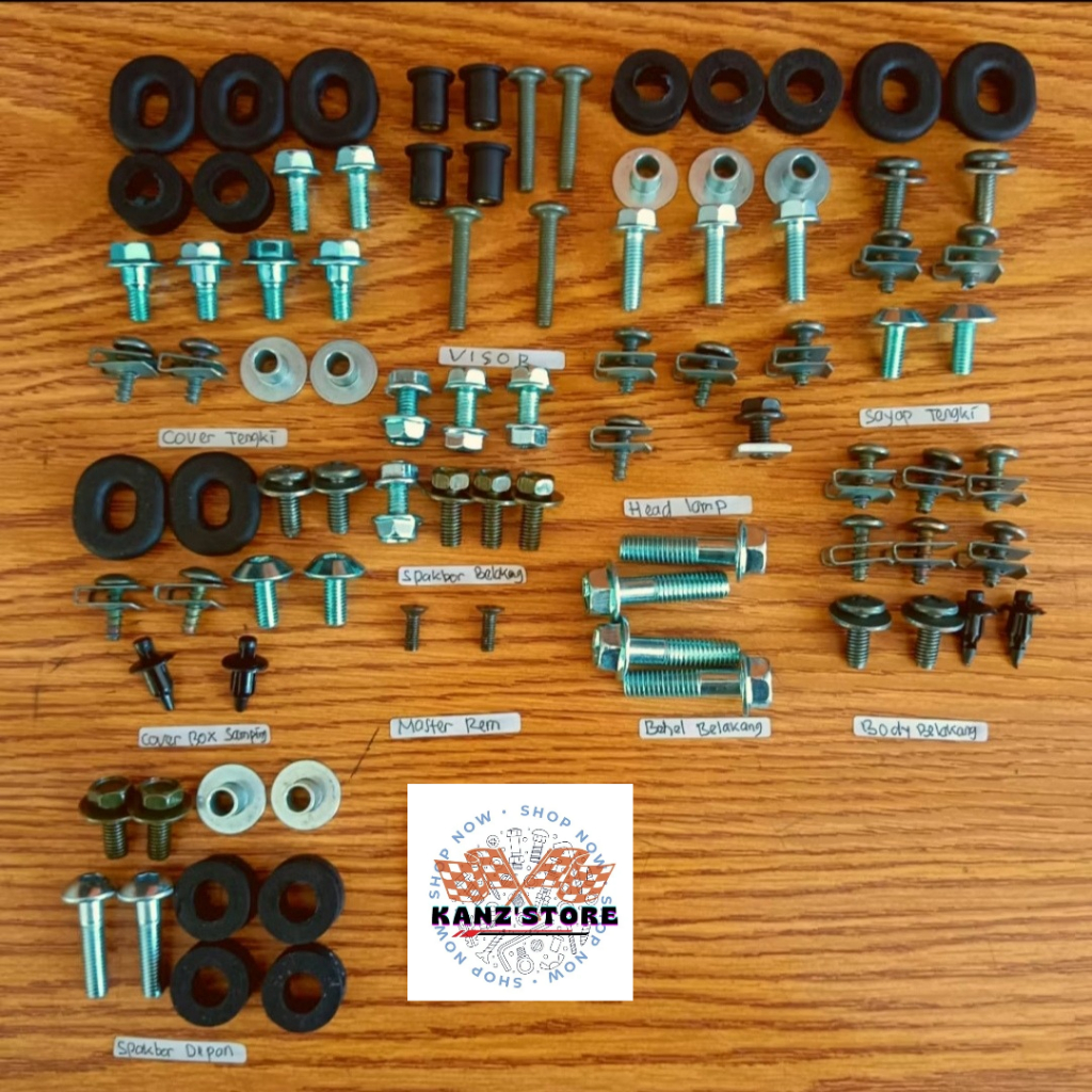 Baut Body Full Set Yamaha Vixion NVL / Yamaha Vixion NVL Full Body