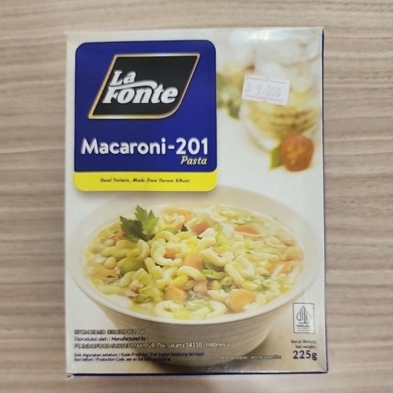 

la Fonte Macaroni - 201