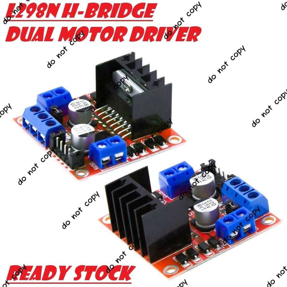 L298N Dual Motor Driver Module L298 H-Bridge L298N