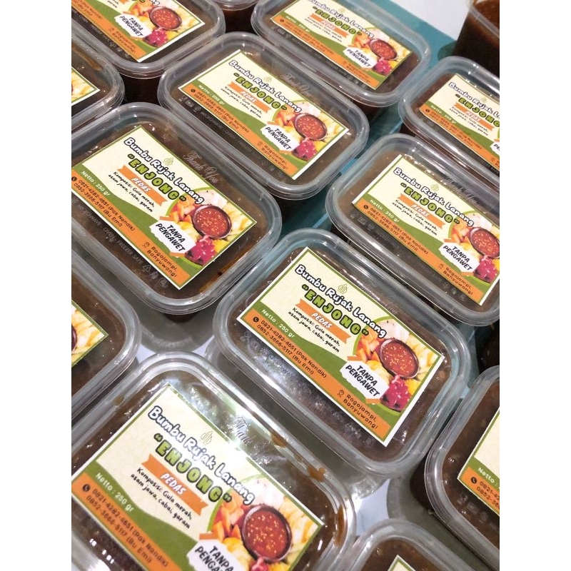 

SAMBAL RUJAK MANIS GULA MERAH ASLI!!!