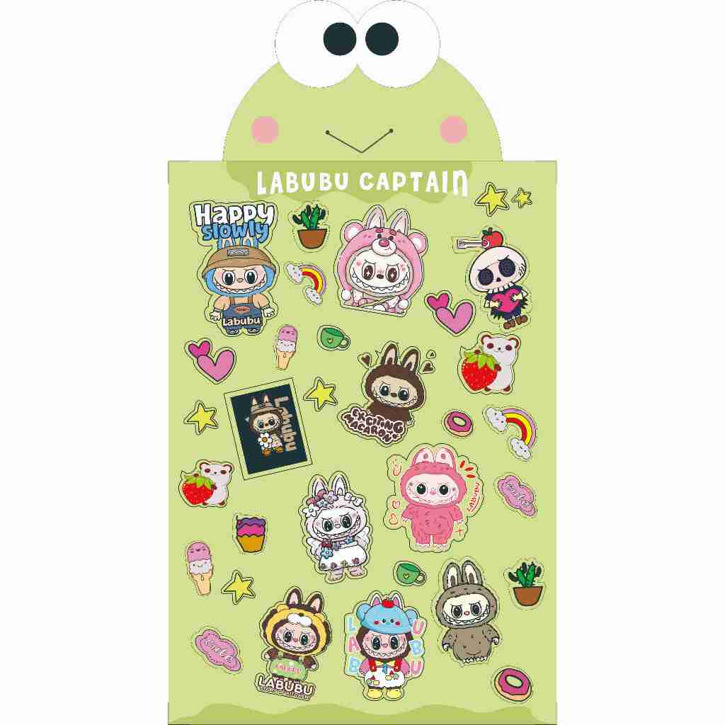 

STICKER PACK LABUBU NEW SERIES