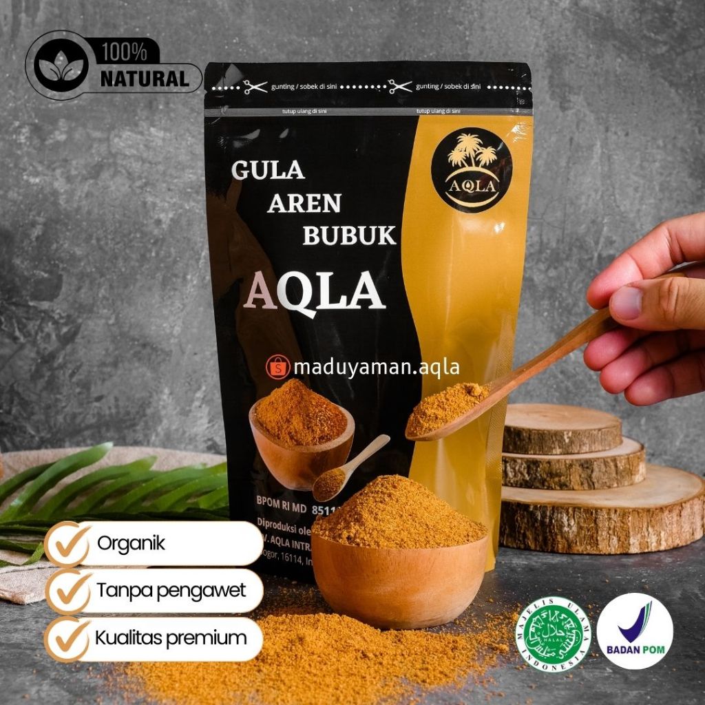 

Gula Aren Bubuk BPOM High Quality Gula Aren 250gr Gula Aren 500gr Palm Sugar Powder Gula Aren Granule Gula Aren Asli Gula Aren Semut Gula Aren AQLA