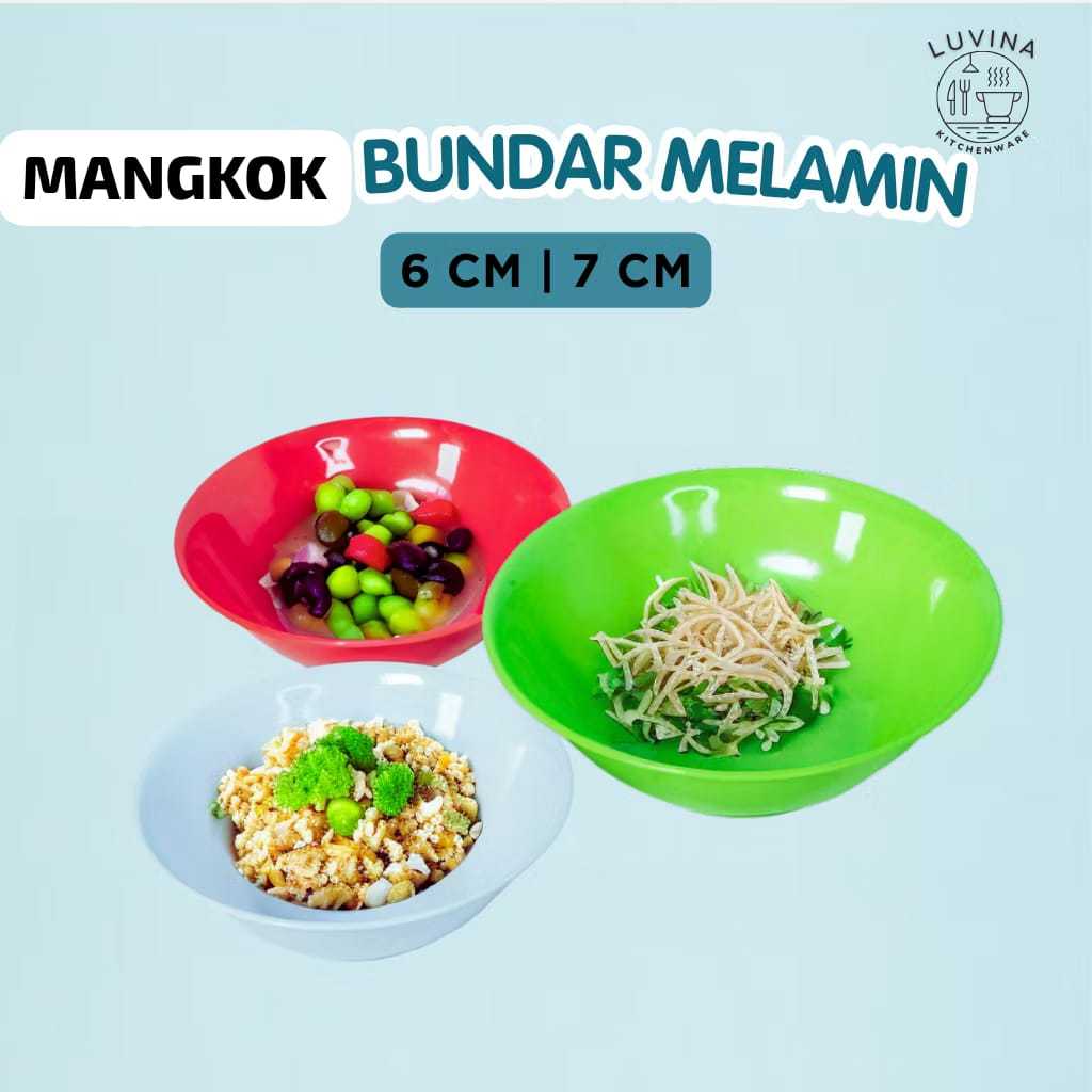 Mangkok Melamin - Mangkok Makan Sup Melamin Tebal