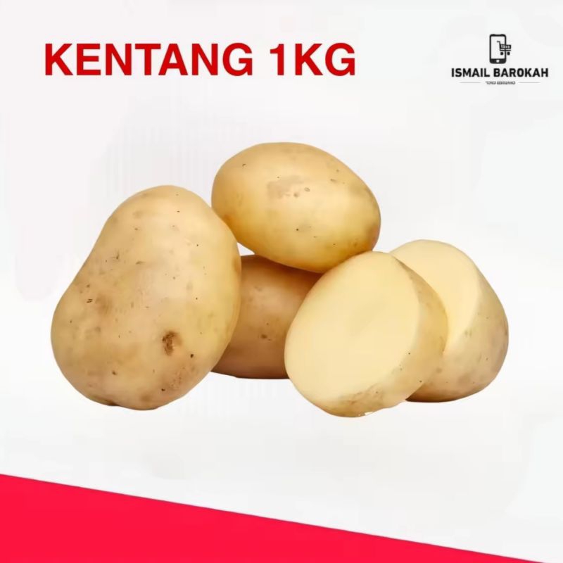 

1 Kg Kentang Segar Kualitas Bagus dan Fresh