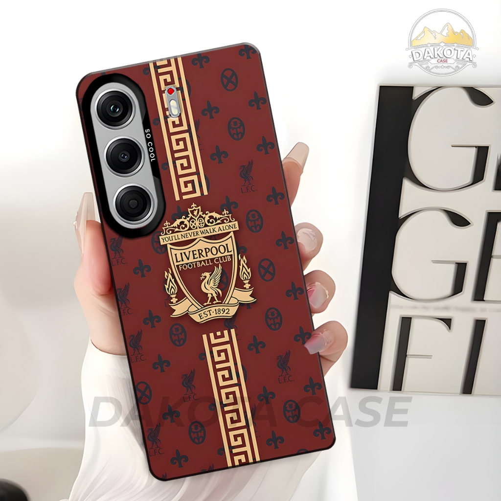 Case So Cool IMD Hologram Casing  Fullprint Motif Liverpool | Softcase Hp Tecno Camon 40 Casing Kere