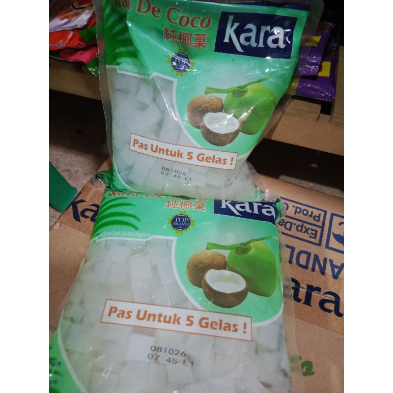 

Kara Nata De Coco 1000gr Nata De Coco 1kg Nata De Coco Plain Santan