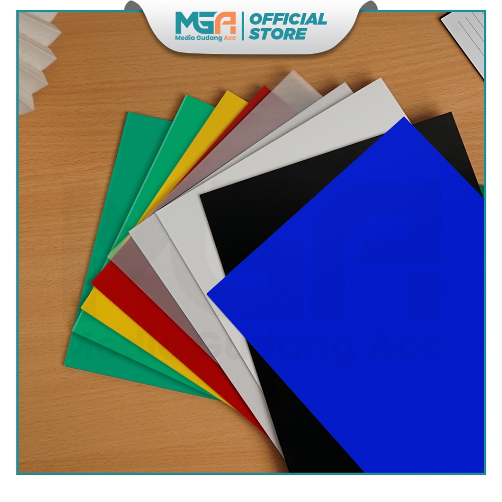 

YEN AKRILIK LEMBARAN A2 1,5MM 2MM / ACRYLIC SHEET TRANSPARAN WARNA GROSIR BERKUALITAS
