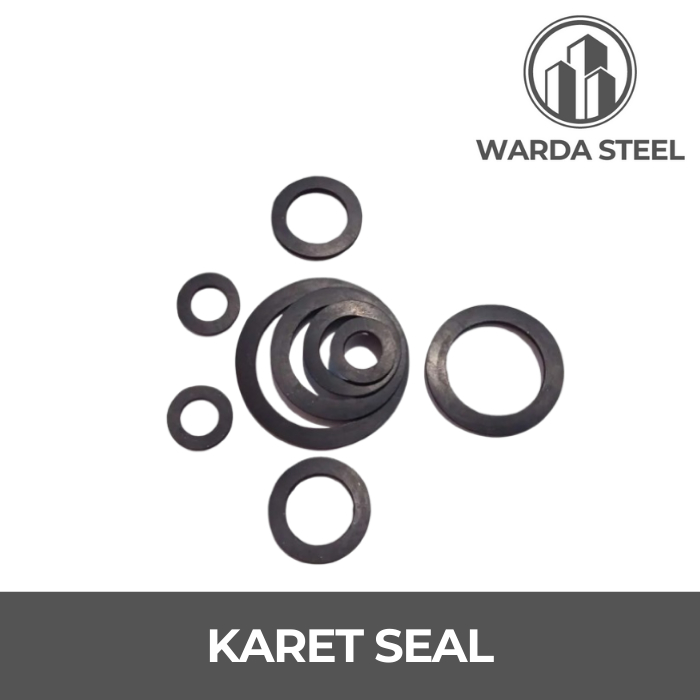 Karet Seal Ring - O Ring Rubber Kran Keran Selang Bulat Hitam