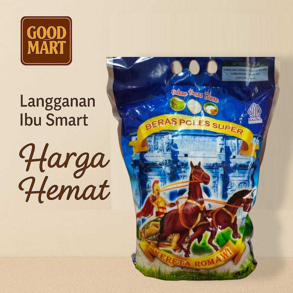 

Kereta Romawi Beras Poles Super 5Kg