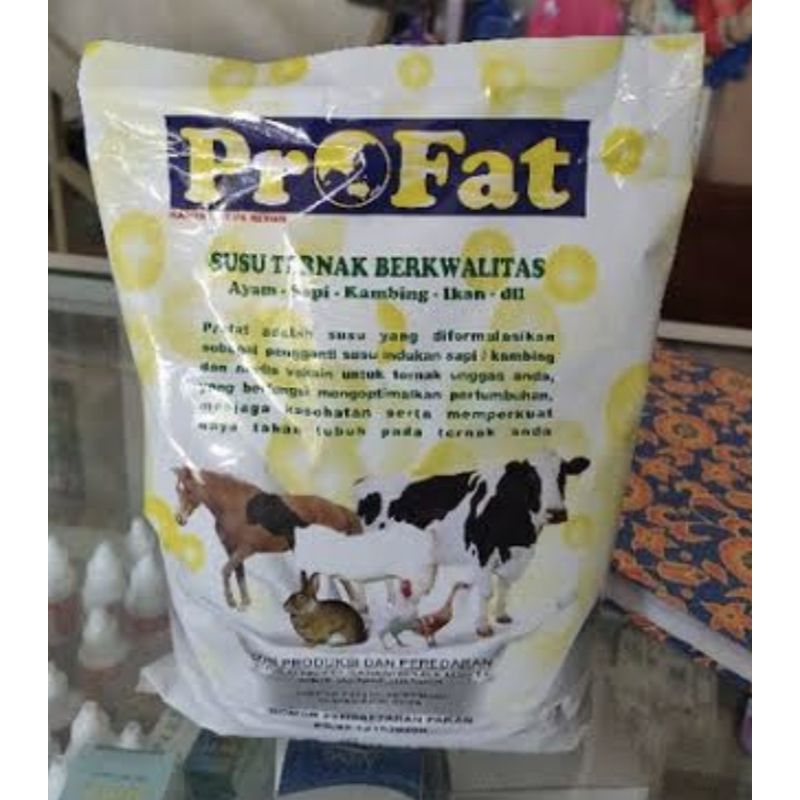 PROFAT SUSU FORMULA HEWAN TERNAK PENGGANTI SUSU INDUKAN HEWAN TERNAK SAPI,KUDA,KELINCI,AYAM,IKAN