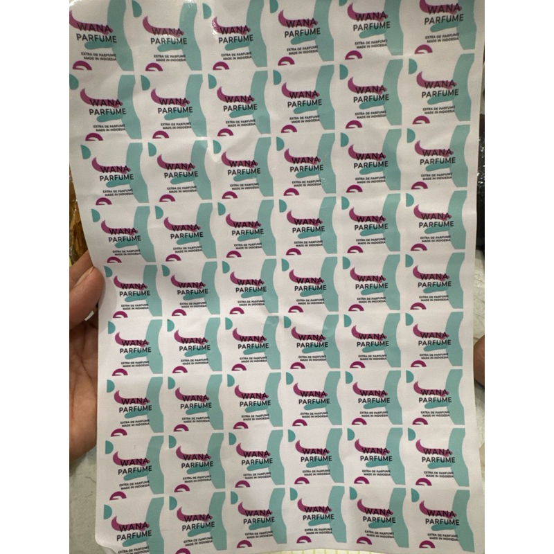 

Cetak stiker logo parfum A3 1 hari siap semua bentuk termurah di shopee cutom sendiri