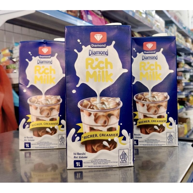 

Diamond Rich Milk 1Liter/Diamond UHT Rich Milk 1Liter