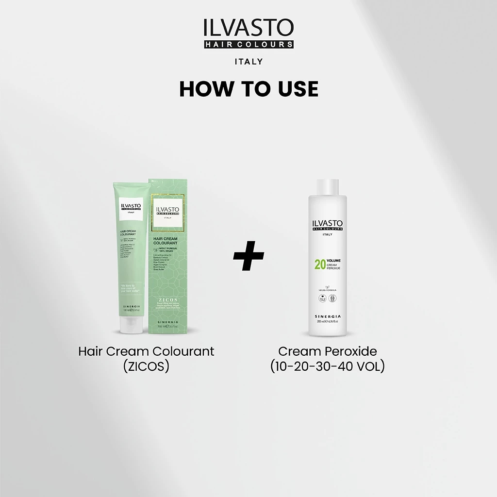 "RAYA" ILVASTO Hair Color ZICOS Series 100ml