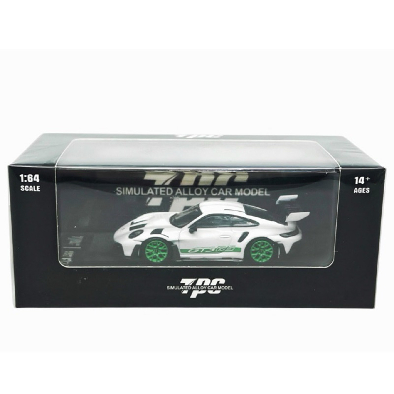 TPC 64 Porsche 992 GT3 RS White Green Wheel