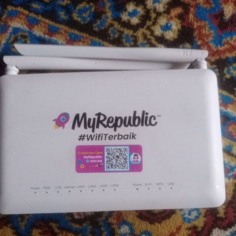 Router wifi ONT zteF670L my republic