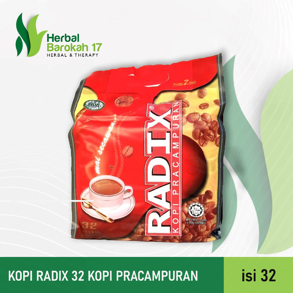

Kopi Radix HPA Malaysia Original 32 Sachet