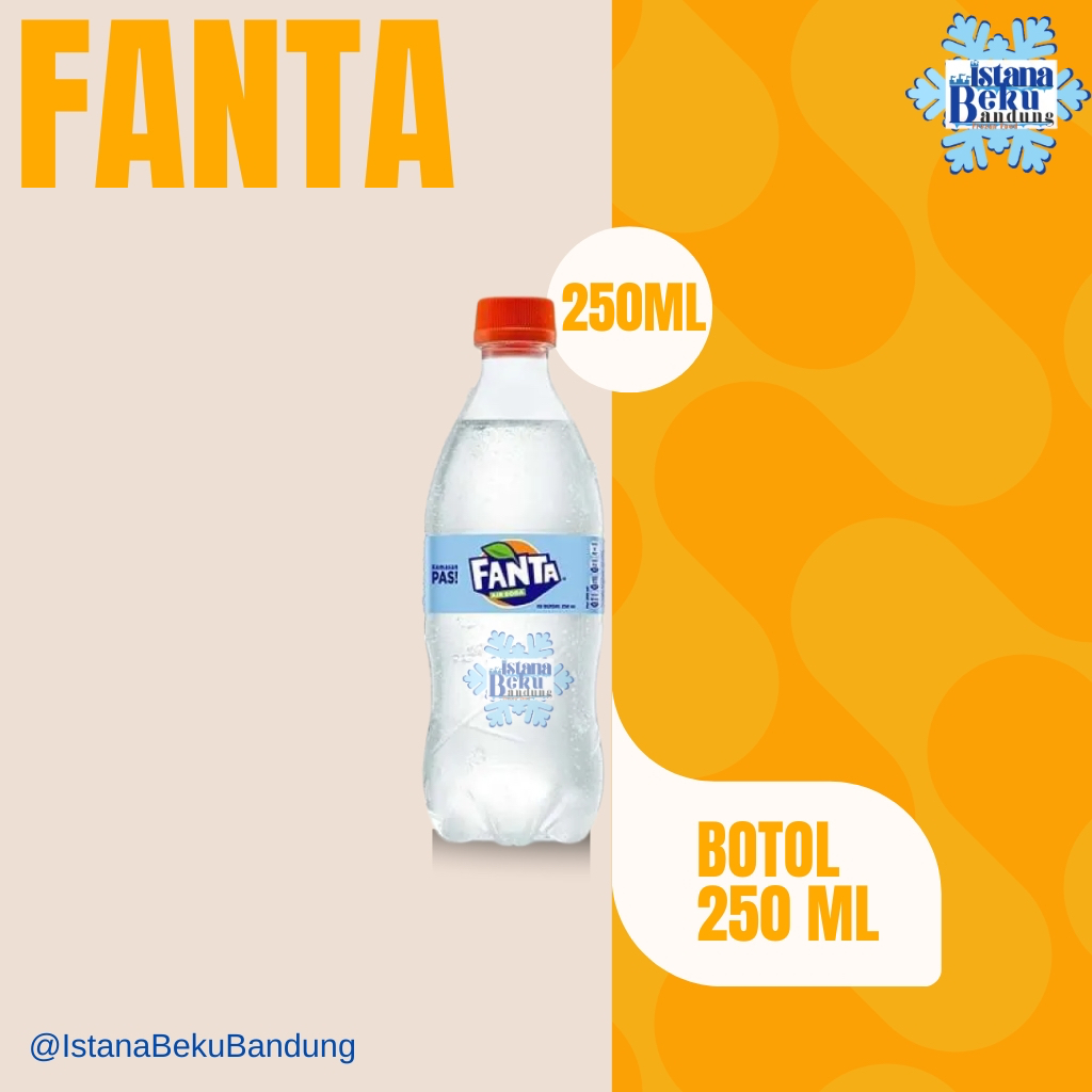 

Fanta Soda Water botol 250ml