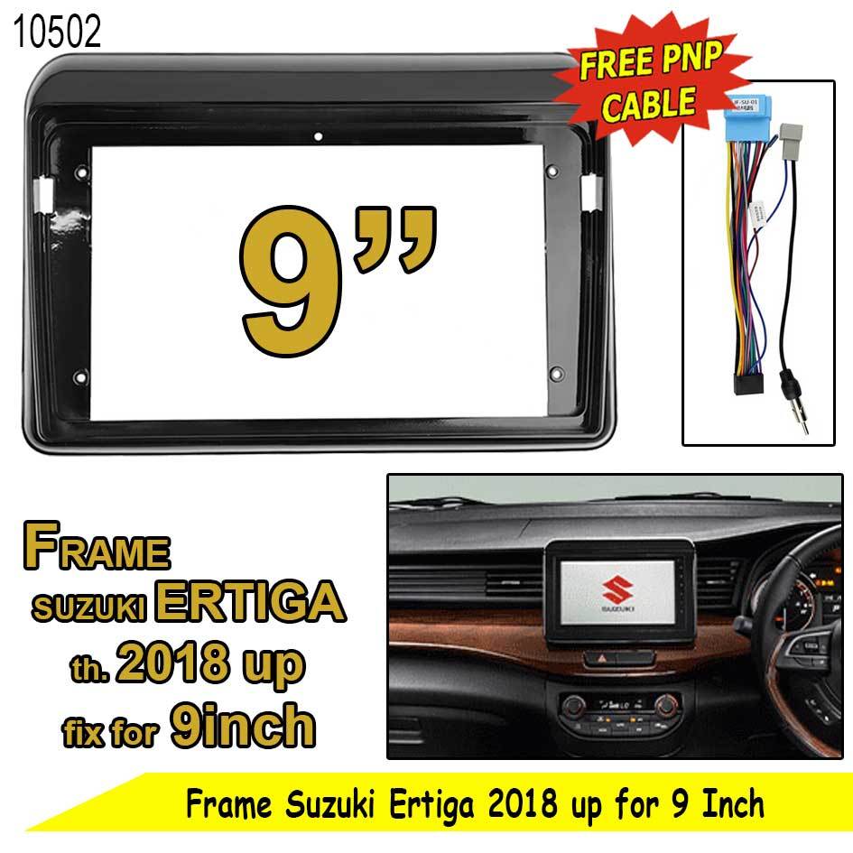 Panel Head Unit Ertiga 9 Inch Tahun 2018 Frame Bingkai All New Ertiga