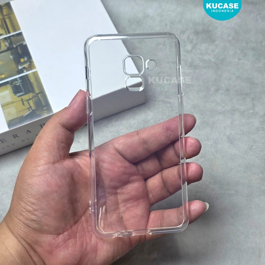 Samsung A8 2018 CLEAR CASE 2.0mm Softcase Bening Transparan Case Samsung A8 2018