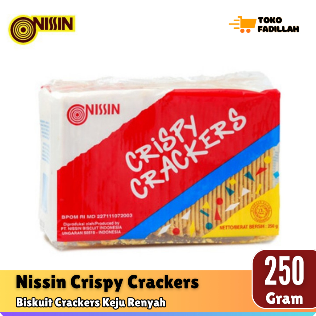 

NISSIN Crispy Crackers 250 gr