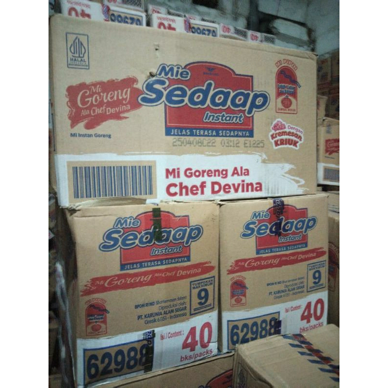 

SEDAAP SEDAP GORENG ALA CHEF DEVINA EXP. BLN 12-2025