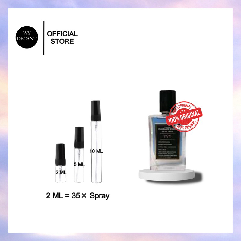 DECANT Fragrance World YYY ( Dupe YSL y Edp )