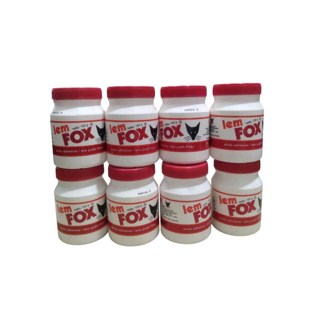 

Lem Fox 150g / Lem Fox Putih / Lem Fox Serbaguna / Lem Putih PVAC