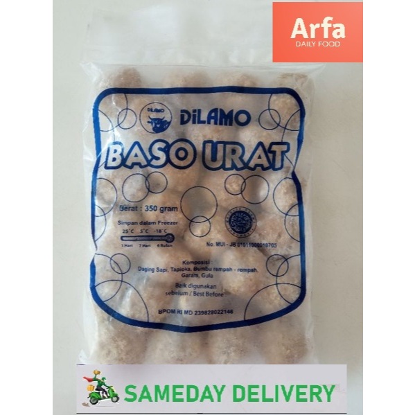 

Dilamo Bakso Sapi Urat - 350 gr